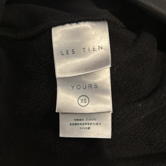 Les Tien Black Hoodie - Picture 3 of 4